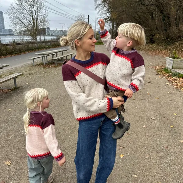 Patroon PetiteKnit - CROSS Sweater - Afbeelding 5