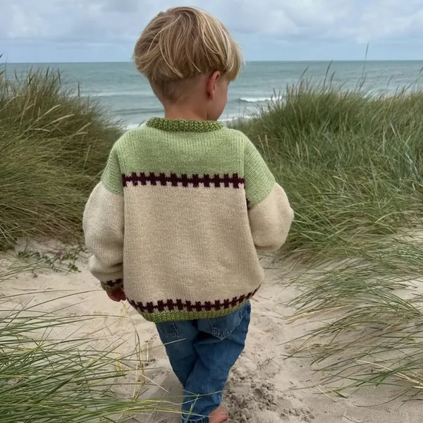 Patroon PetiteKnit - CROSS Sweater Junior
