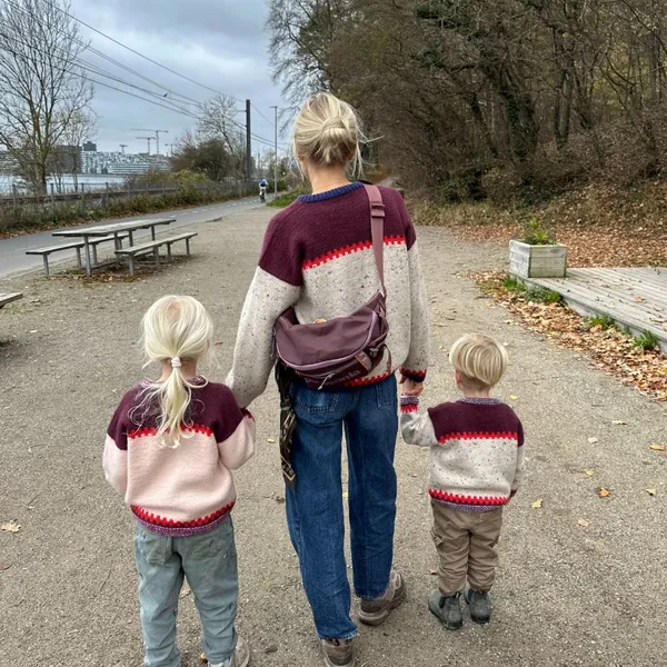 Patroon PetiteKnit - CROSS Sweater Junior - Afbeelding 7