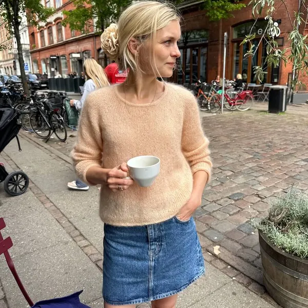 Patroon PetiteKnit - CUMULUS Blouse O-neck