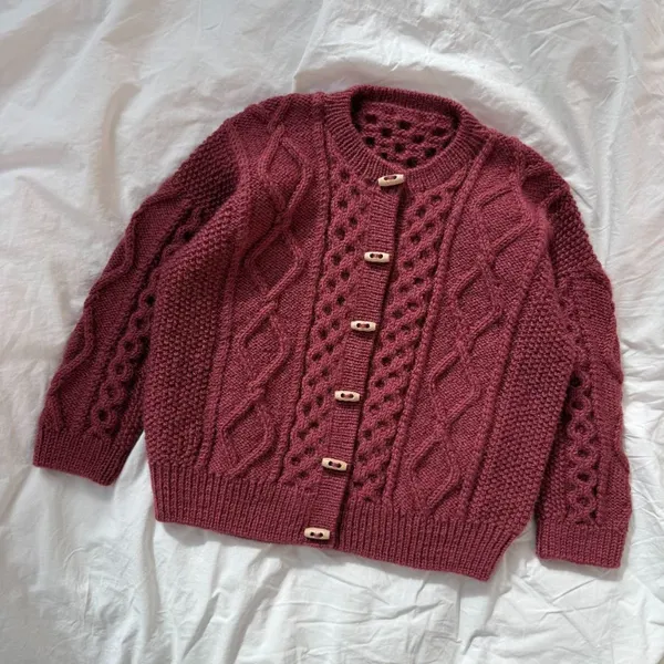 Patroon PetiteKnit - DAGMAR Jacket Junior - Afbeelding 4