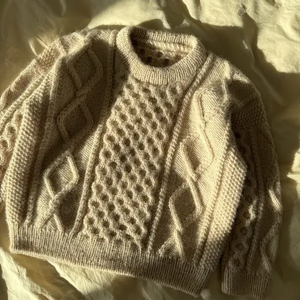Patroon PetiteKnit - DAGMAR Sweater Junior - Afbeelding 4