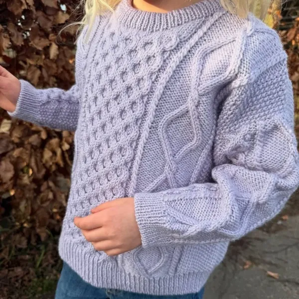 Patroon PetiteKnit - DAGMAR Sweater Junior - Afbeelding 3