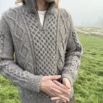 Patroon PetiteKnit - DAGMAR Zipper Sweater Man