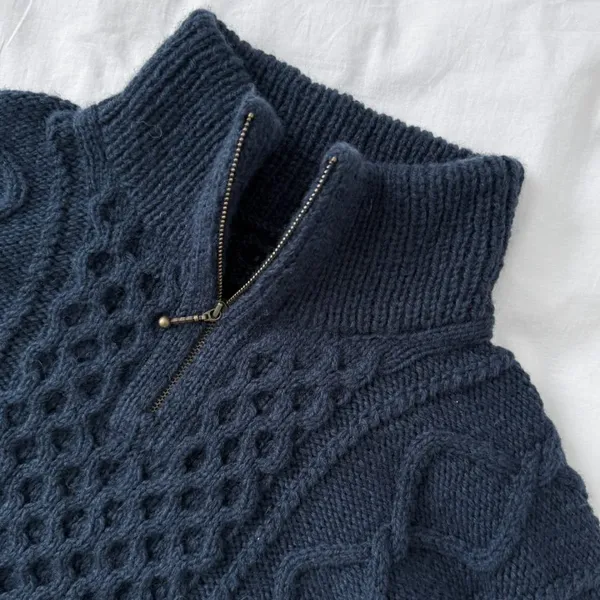 Patroon PetiteKnit - DAGMAR Zipper Sweater Man - Afbeelding 3