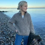 dagmar zipper sweater a