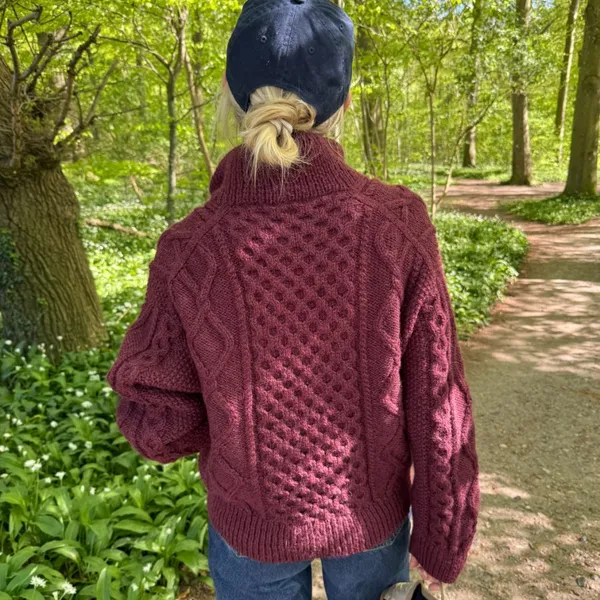 Patroon PetiteKnit - DAGMAR Zipper Sweater - Afbeelding 3