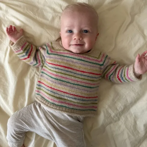 Patroon PetiteKnit - FRANKIE Sweater Baby - Afbeelding 5