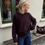 hannah sweater v neck a