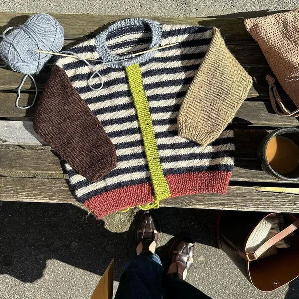 Patroon PetiteKnit - HOLGER Cardigan - Afbeelding 5