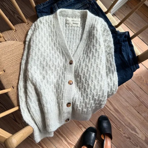 Patroon PetiteKnit - JENNY Jacket V-neck - Afbeelding 2