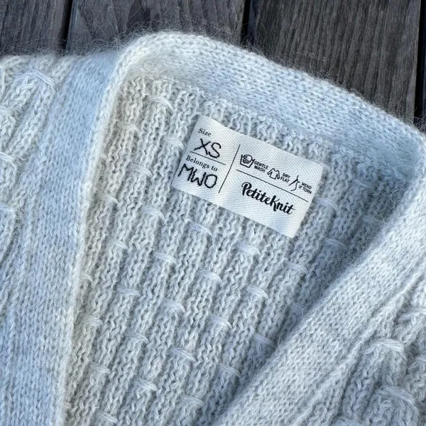 Patroon PetiteKnit - JENNY Jacket V-neck - Afbeelding 3