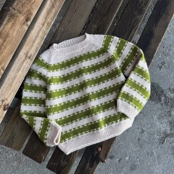 Patroon PetiteKnit - KEY Sweater Junior - Afbeelding 4