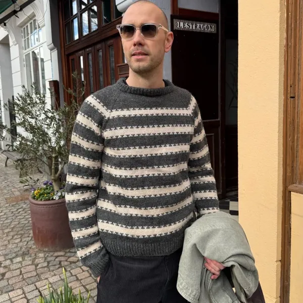 Patroon PetiteKnit - KEY Sweater Man