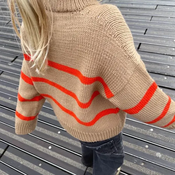 Patroon PetiteKnit - MARSEILLE Sweater Junior - Afbeelding 2