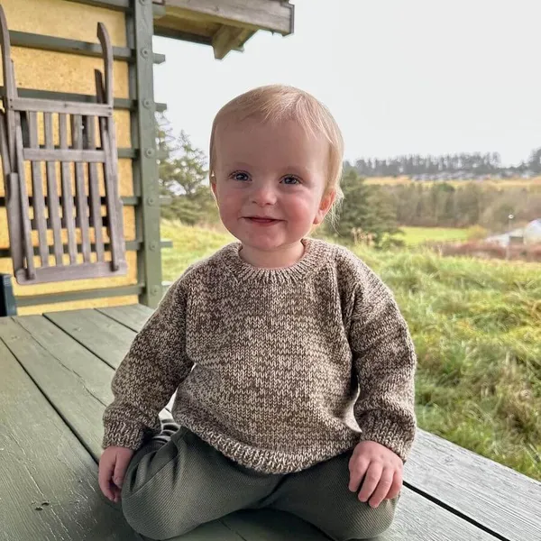 melange sweater baby a