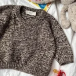 Patroon PetiteKnit - MELANGE Sweater Baby