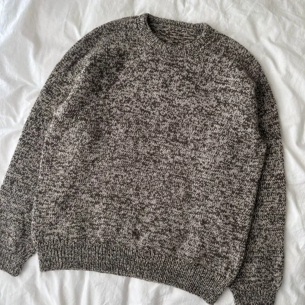 Patroon PetiteKnit - MELANGE Sweater Man - Afbeelding 4