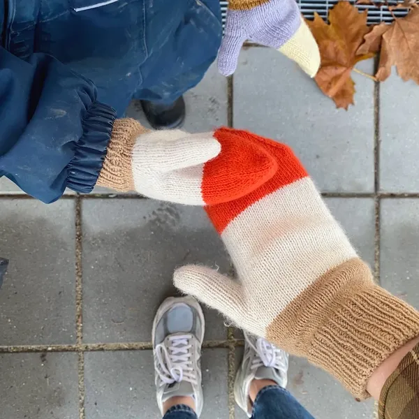 Patroon PetiteKnit - NORTH SEA Mittens JUNIOR