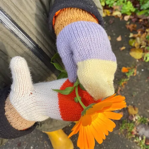 Patroon PetiteKnit - NORTH SEA Mittens JUNIOR - Afbeelding 4