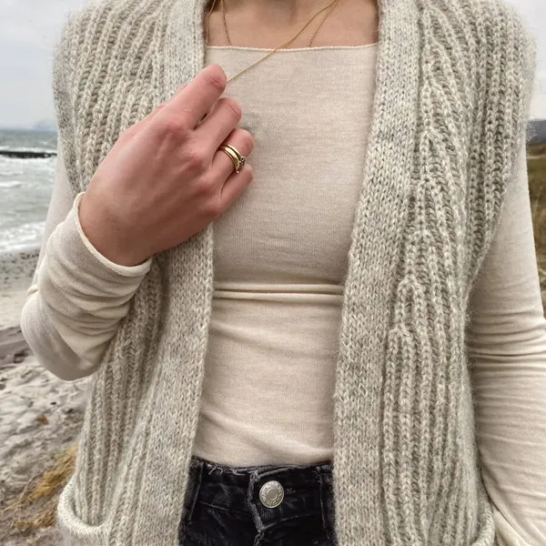 Patroon PetiteKnit - NOVEMBER Vest - Afbeelding 2