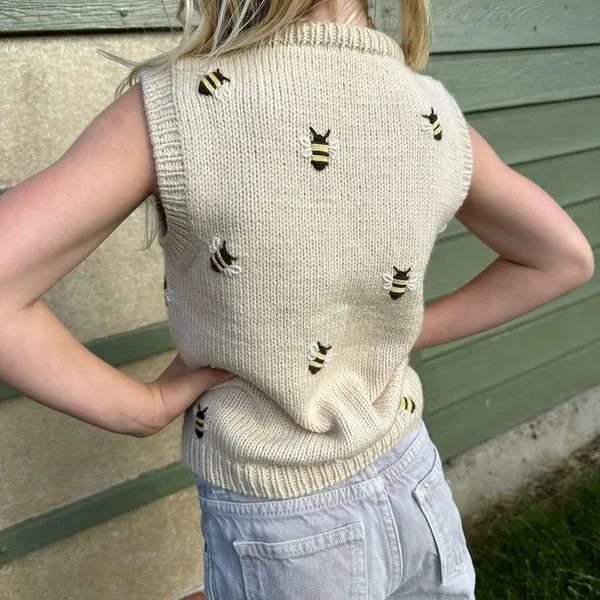 Patroon PetiteKnit - NOVICE Slipover Junior - Afbeelding 5