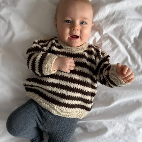 Patroon PetiteKnit - OTTO Sweater Baby