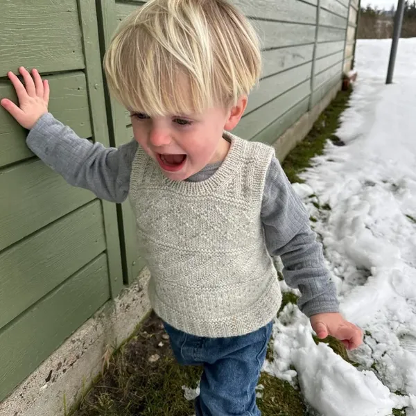 Patroon PetiteKnit - STORM Slipover Junior - Afbeelding 5