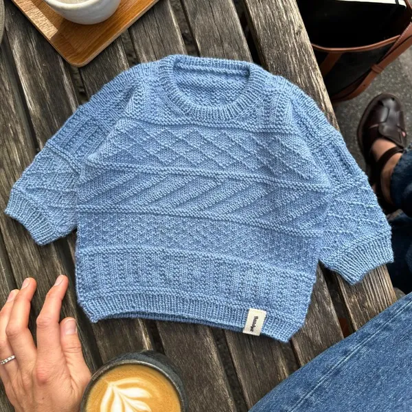 Patroon PetiteKnit - STORM Sweater Baby