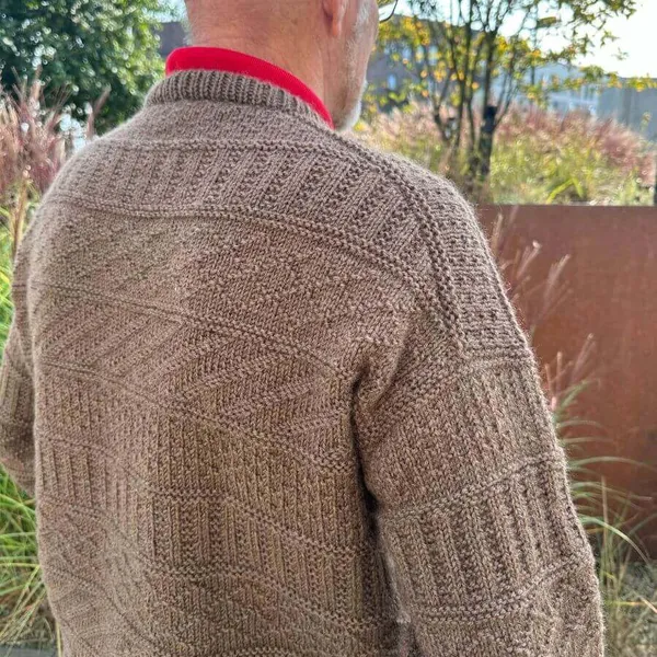 Patroon PetiteKnit - STORM Sweater Man - Afbeelding 2