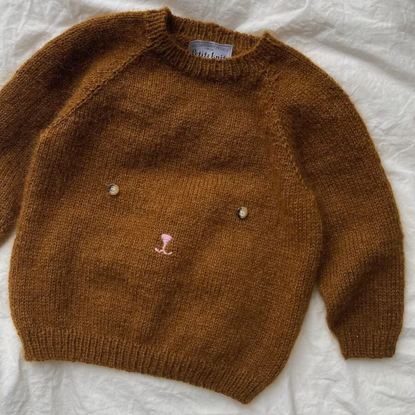 Patroon PetiteKnit - TEDDY BEAR Sweater - Afbeelding 3