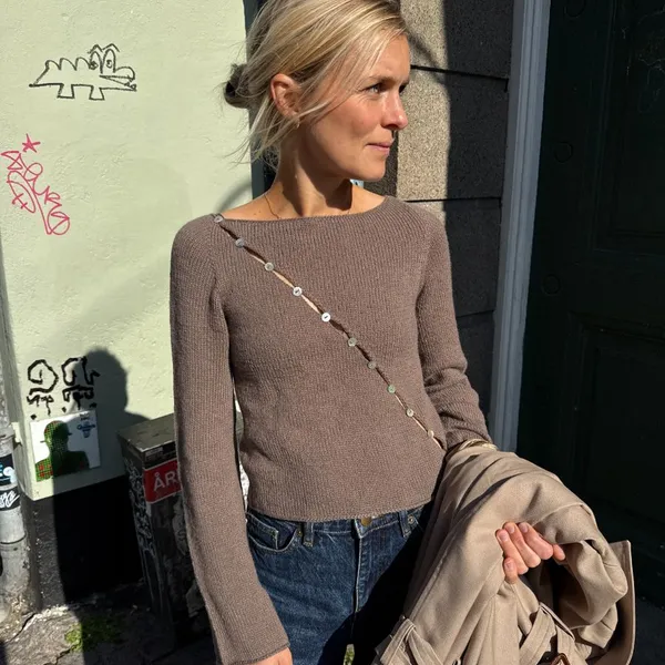 Patroon PetiteKnit - VALERIE Blouse - Afbeelding 4
