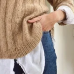 Patroon PetiteKnit - VERTICAL Stripes Sweater