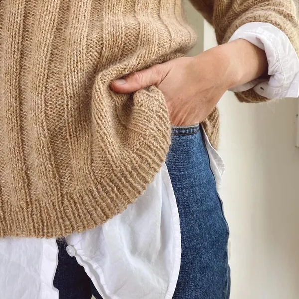 Patroon PetiteKnit - VERTICAL Stripes Sweater - Afbeelding 2