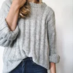 Patroon PetiteKnit - VERTICAL Stripes Sweater