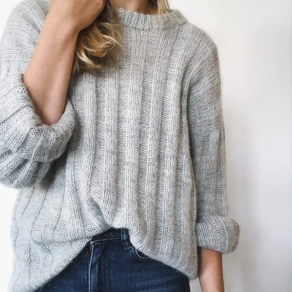 Patroon PetiteKnit - VERTICAL Stripes Sweater - Afbeelding 3
