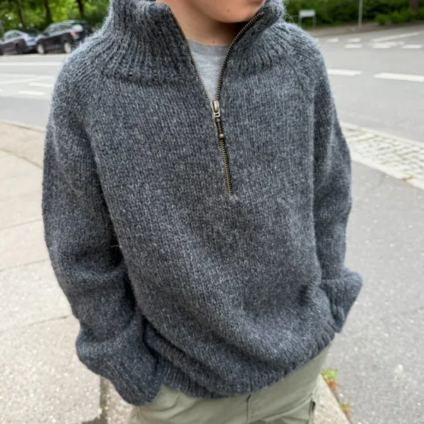 Patroon PetiteKnit - ZIPPER Sweater Junior