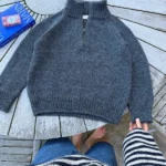 Patroon PetiteKnit - ZIPPER Sweater Junior