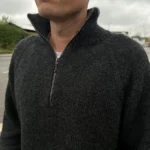 Patroon PetiteKnit - ZIPPER Sweater Light Man