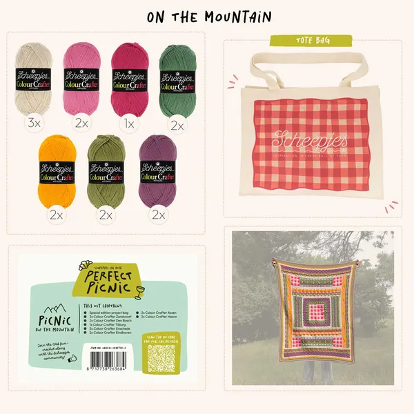 Scheepjes CAL 2026 - Perfect Picnic - on the MOUNTAIN - Scheepjes Colour Crafter - Afbeelding 4