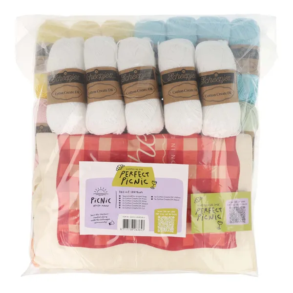 Scheepjes CAL 2026 - Perfect Picnic - Scheepjes Cotton Create DK - Afbeelding 6