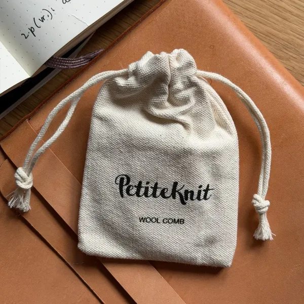 petiteknit wolkam hout met zakje