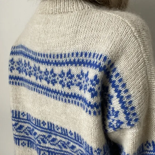 porcelain sweater le knit