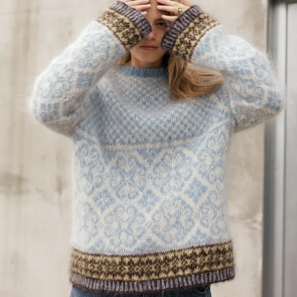 Breipakket Rose - Sandnes Garn - collectie 2609 - Afbeelding 3