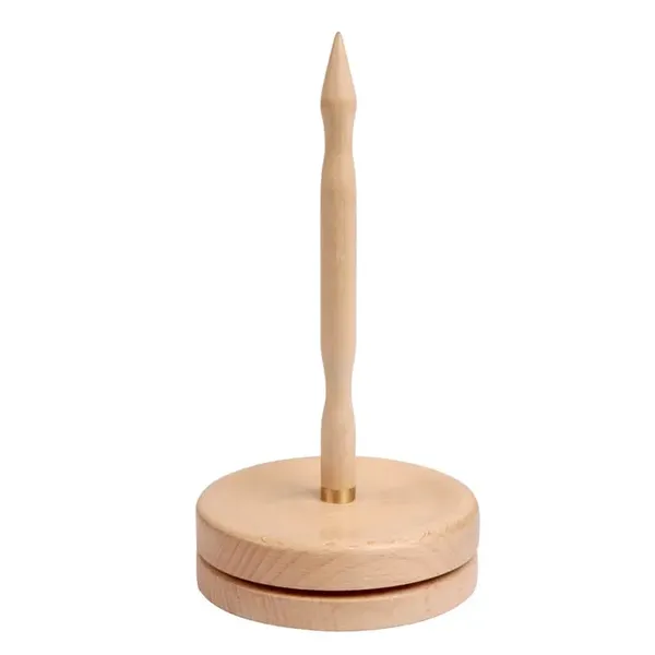 KnitPro Natural garen draaischijf - hout